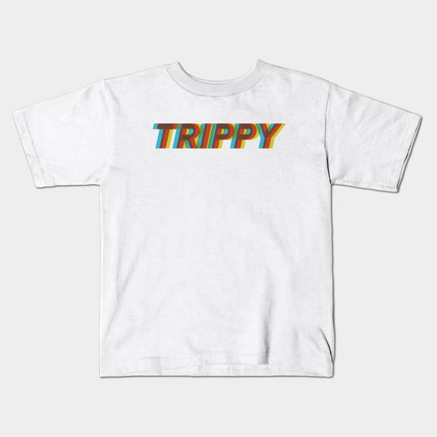 TRIPPY Design Kids T-Shirt by TDDesigns